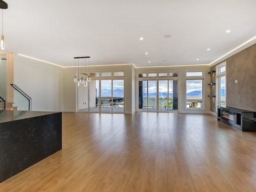 Clarence empty living room