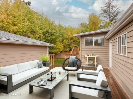 Mountainview b staged back deck