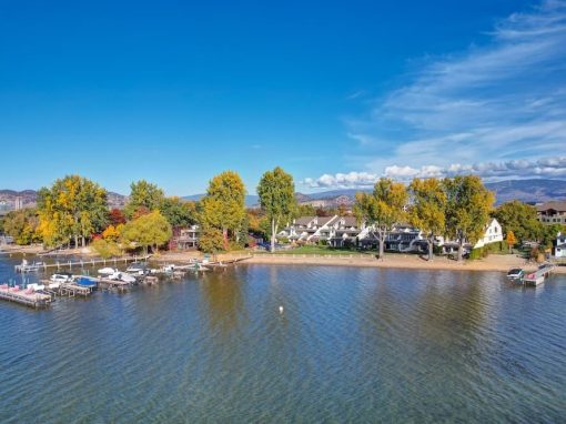 Abbott Street waterfront in Mission Kelowna
