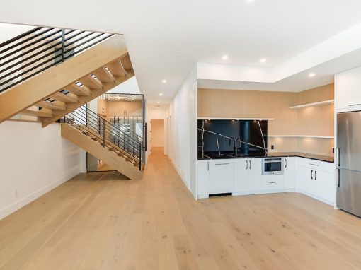 Beacon Hill lower floor kitchen