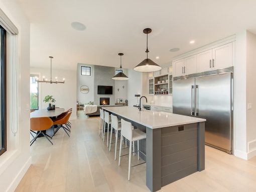 Fawn Run grey kitchen