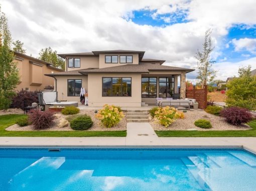 Harrogate pool and back of house