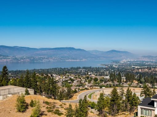 Lakecrest view looking north to Kelowna