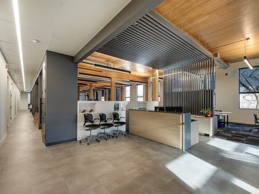 MR commercial reception area